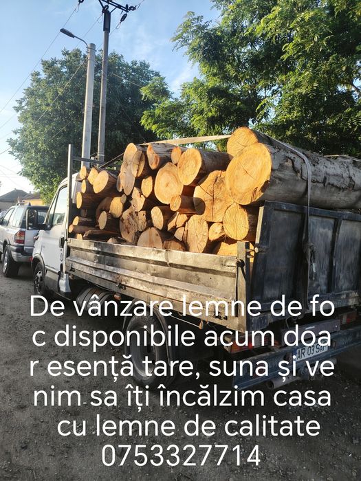 De vânzare lemne de foc doar esență tare