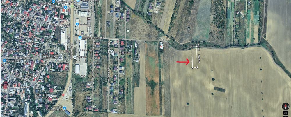 Teren Focsani E85 zona Fan Courier Pret NEGOCIABIL