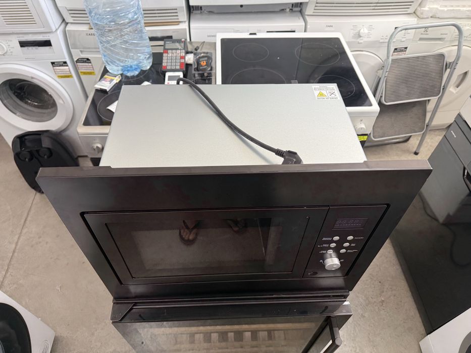 Микровълнова фурна за вграждане Exquisit EMW2546HIBLACK 25л 900W 2500W Микровълнова печка конвекция