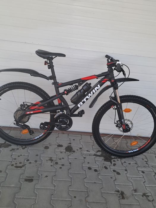 Bicicletă Rockrider 520 S full suspension