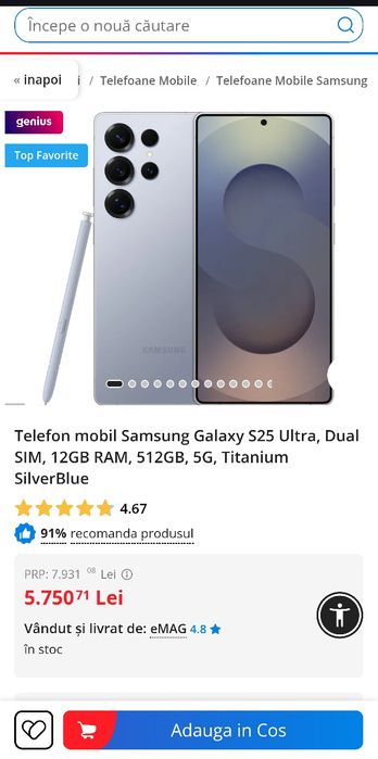 Samsung S25 Ultra - 512 GB