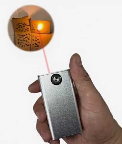 Ignition Ignitor Pulsing Laser Canon 80W 974nm Пулсиращ Лазер Импулсен Лазерно Запалване Високоинтензивно Оптично Лъчение Генератор Къмпинг Туризъм