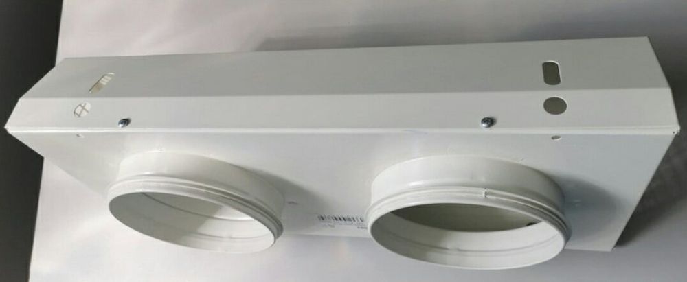Grila ventilatie, Ensy, Combi, exterior, D160, alb