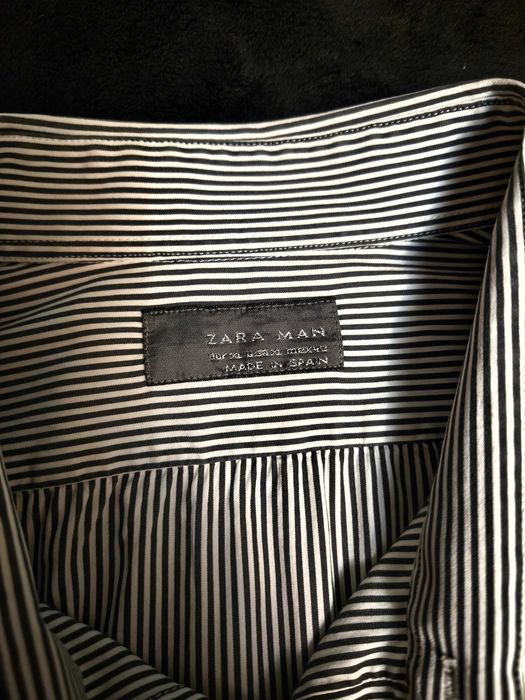 мъжка риза на тънки летни ZARA