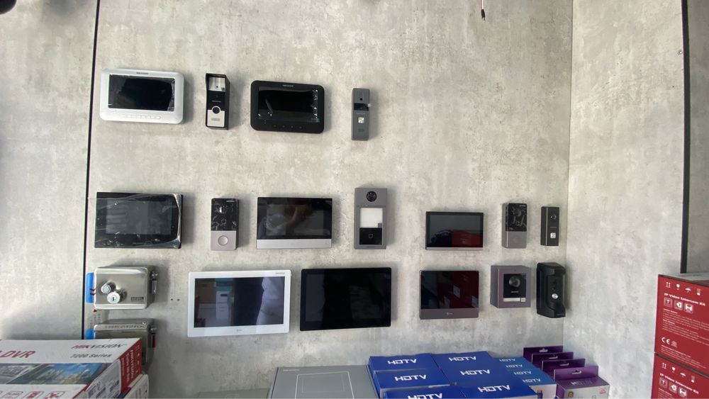 УСТАНОВКА. O’rnatib berish (Камера,Домофон,шлагбаум,Турникет,Face ID)