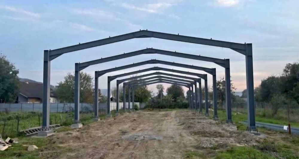 Vand structura metalica sau hala completa 8m x 20m