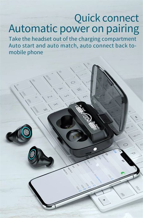 SET CASTI M10 Bluetooth Wireless  Stereo mic