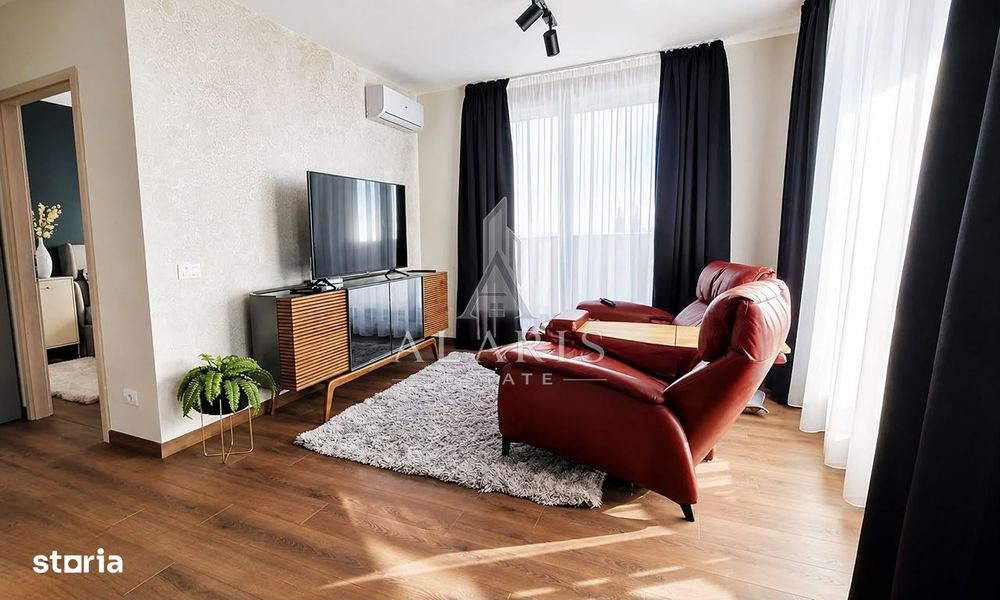 Apartament cu 2 camere, open space, ISHO