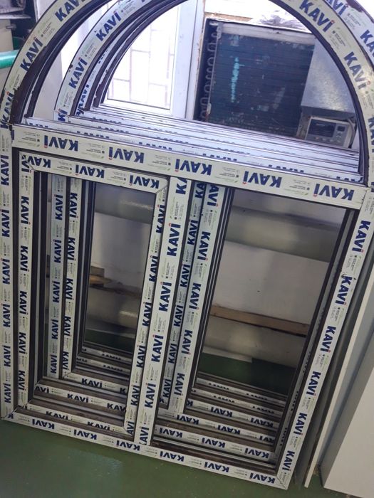 Пластик терезе есік витраж