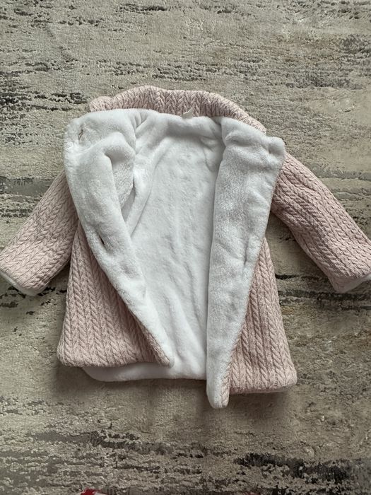 Palton elegant copii  imblanit m 80