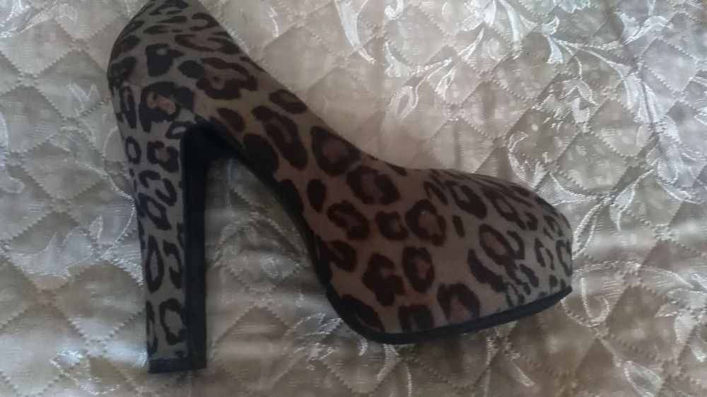 Леопардовые туфли