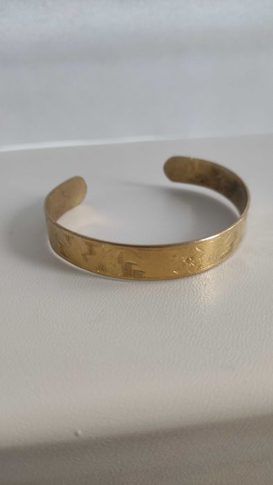 Гравирана гривна от месинг