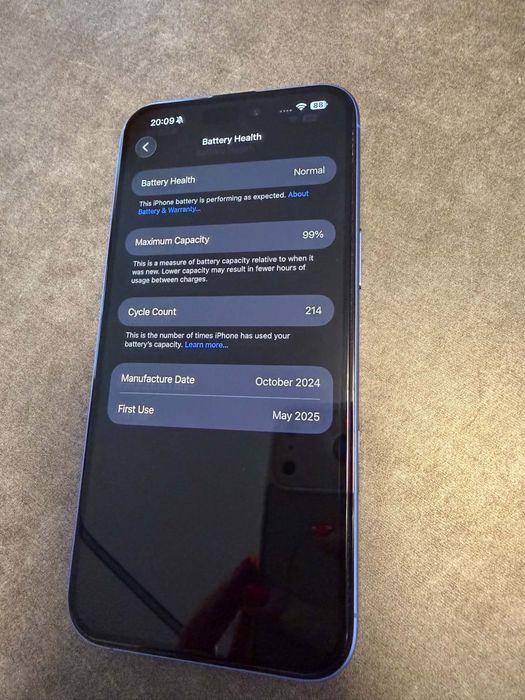 Iphone 16 Plus 512GB Ultramarine Гаранция