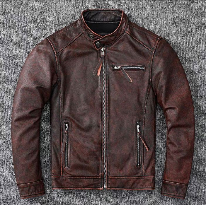 Кожаные мужские куртки