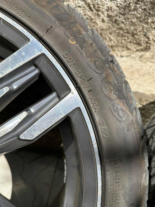 Джанти за БМВ 5 със гумите