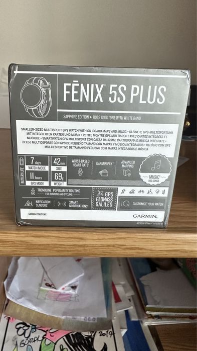 Продам часы Часы Garmin Fenix 5S plus sapphire