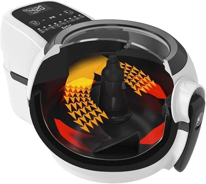 Фритюрник с горещ въздух Tefal FZ7600 ActiFry Genius 1.2кг, лек ДЕФЕКТ