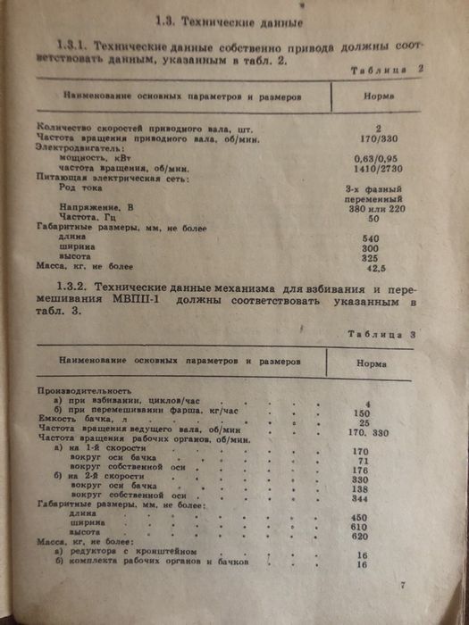 Тестомес (многофункциональный) . Универсальный привод.