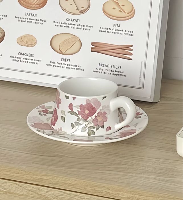 Чашка с блюдцей с упаковкой