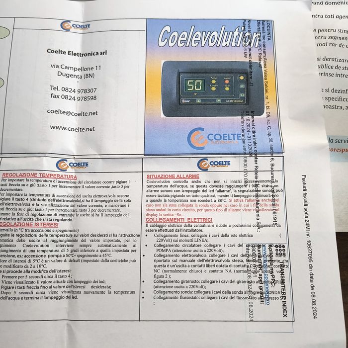 Termostat termocontroler