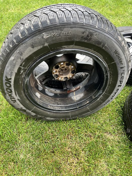 Set jante aliaj Platin 5x114.3 ET38 + anvelope iarnă 215 70 R16 – Mitsubishi Outlander / alte modele