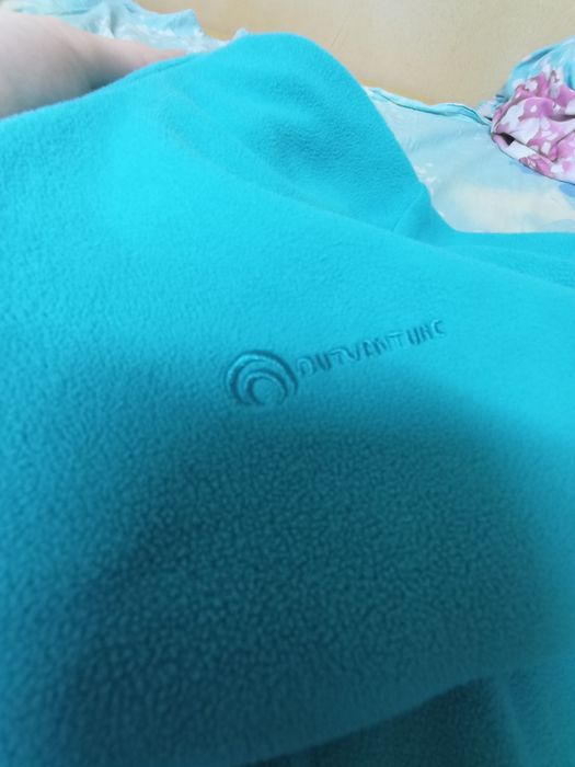 Женская бирюзовая теплая кофта