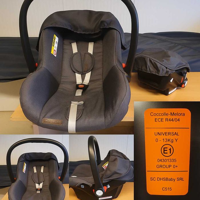 Scoică auto Coccolle Melora – 0–13 kg – stare excelentă