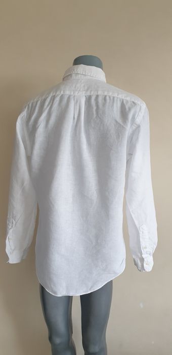 POLO Ralph Lauren Len/ Лен Slim Fit Mens M ОРИГИНАЛ Мъжка Ленена Риза