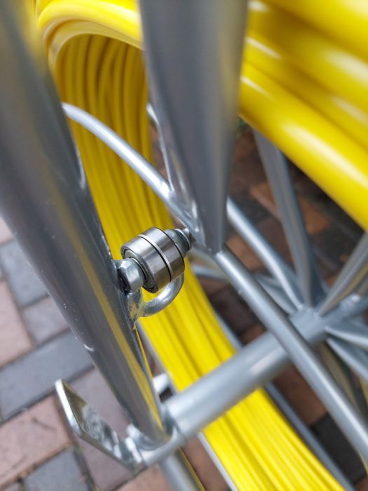 200m Tragator cabluri 8mm  sonda tras cablu  electric fibra optica