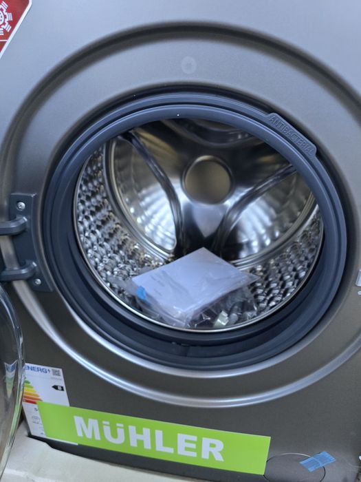 Нова инверторна пералня Muhler Steam Wash,10kg, 1400rpm