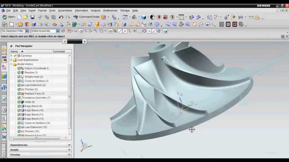 3D modellashtirish chizmachilk darslari.