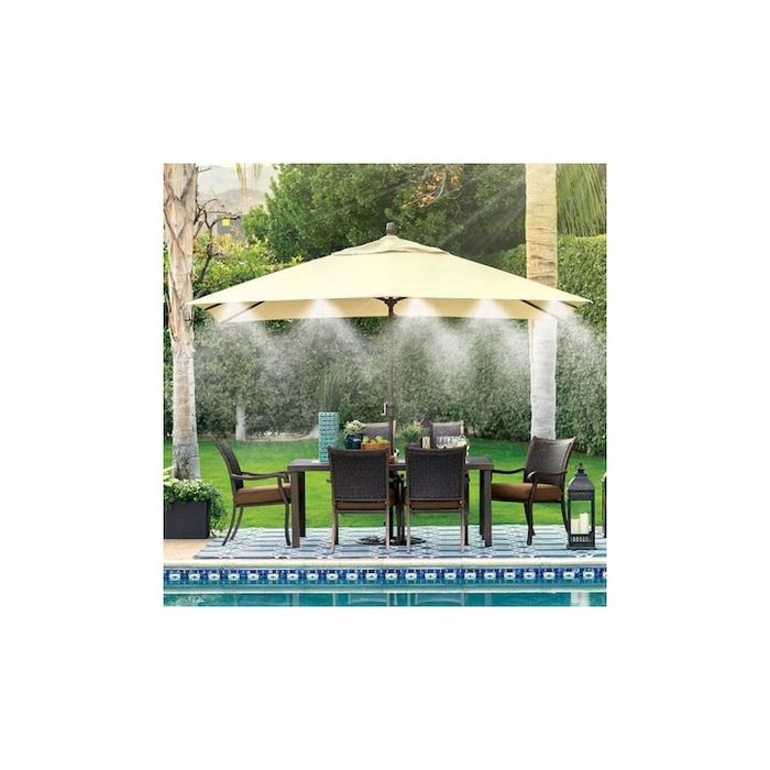 Система за охлаждане Automat, водна мъгла, чрез мъглуване, 10м