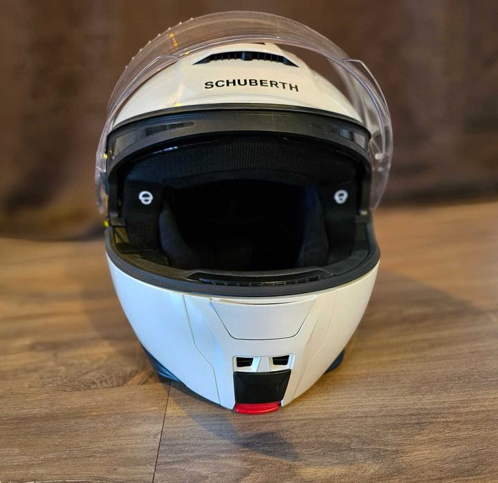 Casca moto Schuberth C5 alb glossy white S 55 noua