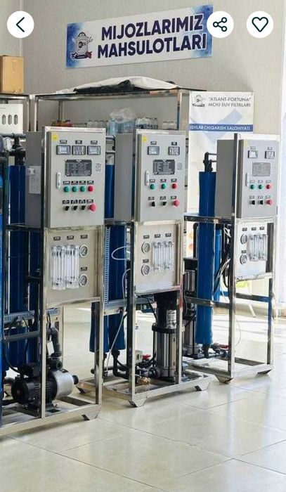 500 литр Сув фильтр осмос фильтр