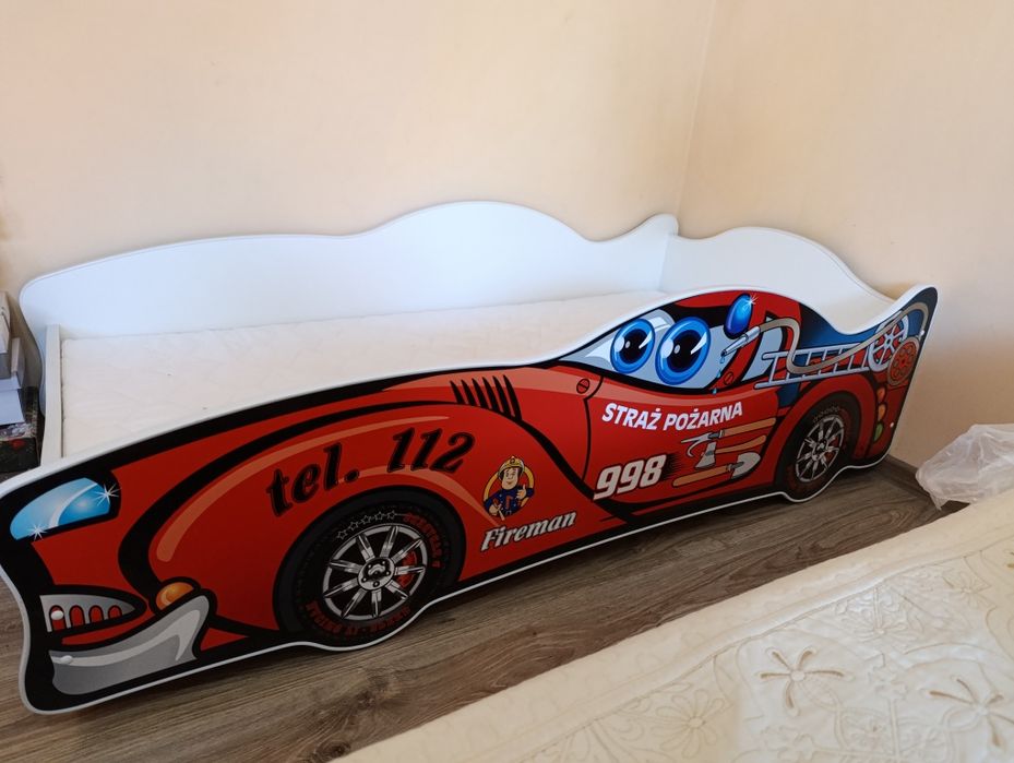 Легло кола с матрак- Cars