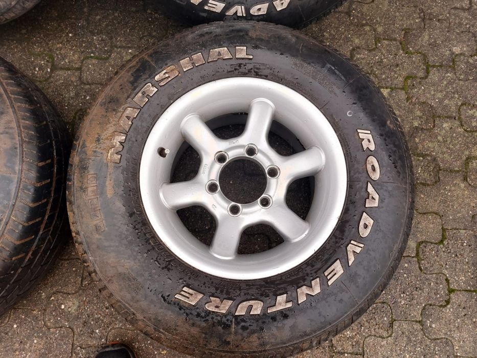 Jante Borbet 255 70 15 Isuzu Toyota Nissan Navara 6x139,7