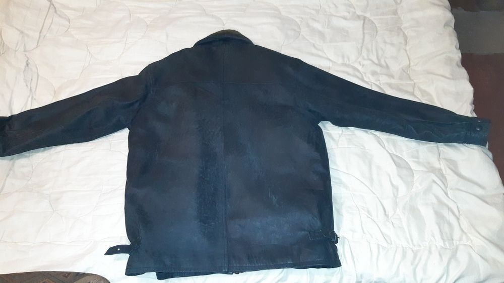 Кожанная куртка мужская Пилот