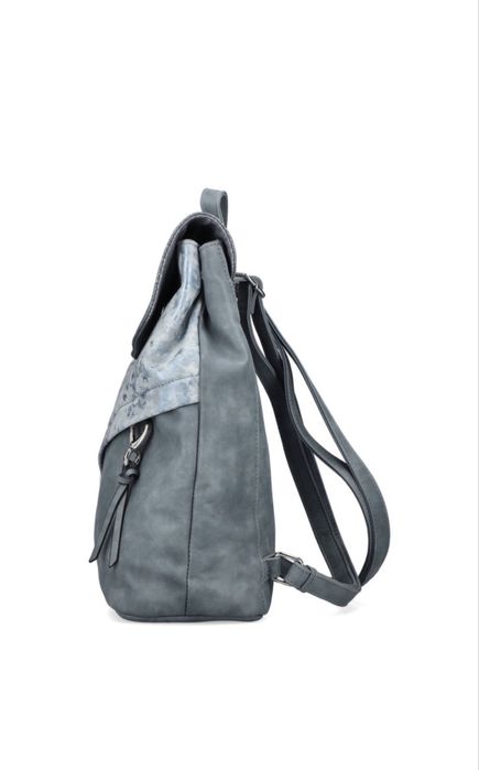 Rucsac/Geantă multifuncțională Rieker (gri/albastru cu efect metalic)