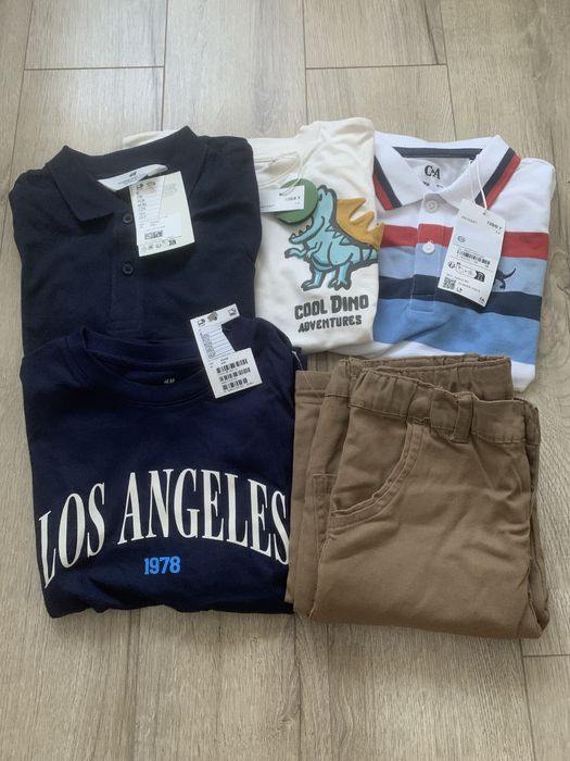 Lot haine baiat 6-8 ani, noi cu eticheta