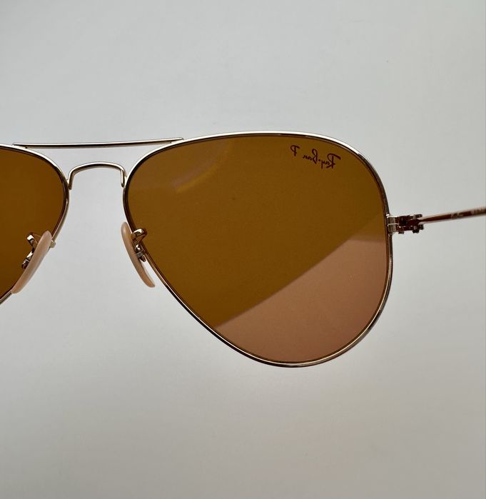 Ray Ban RB3025 Limited Edition 58MM Gold Mirror