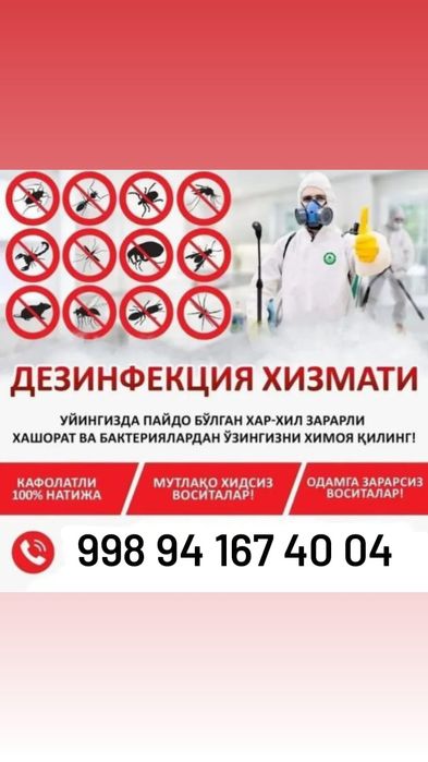 Дезинфекция Дизинфекция