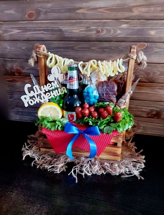 Букеты мужские на подарок