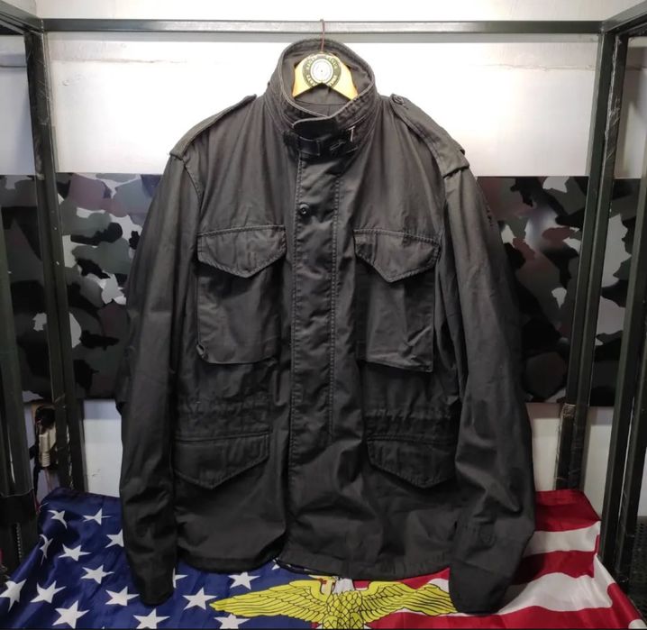 Полевая куртка Alpha industries m65 black