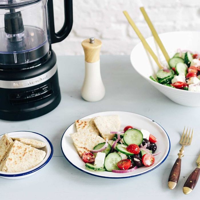 ПРОМО Нов 2г Гаранция Мощен Мини Кухненски Робот Блендер Чопър KitchenAid, 5KFC3516, Черен или Червен