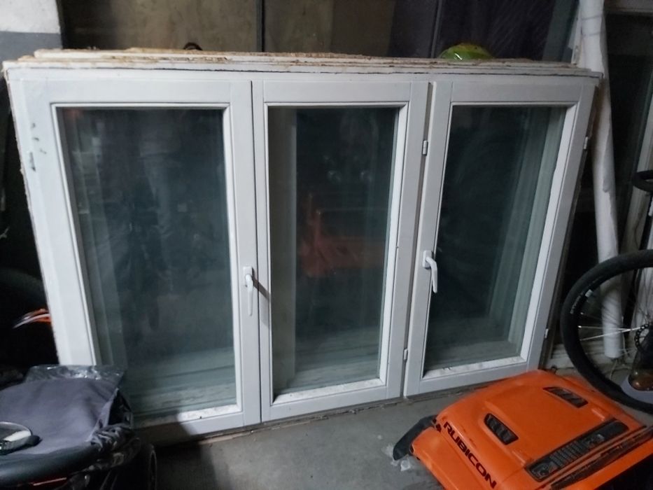 Geam termopan din lemn masiv stratificat 5buc geam baie