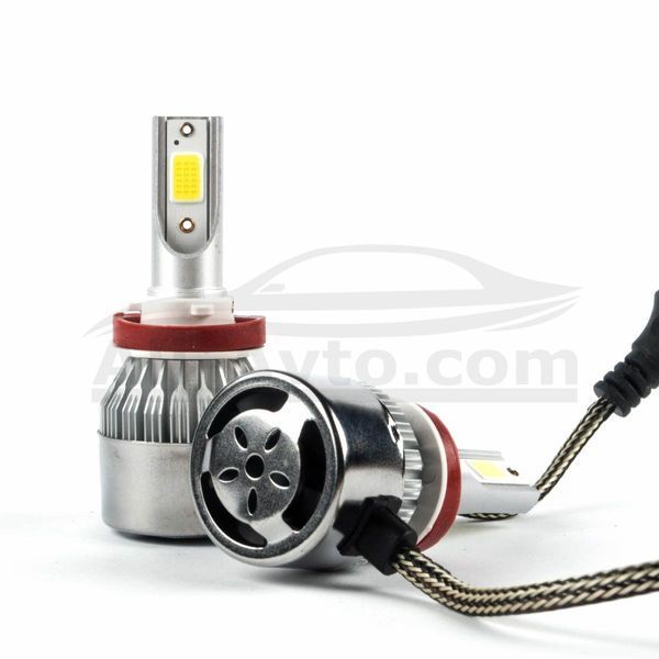 ЛЕД крушки С6 за фарове H11/Н8/Н9 36W 3800LM