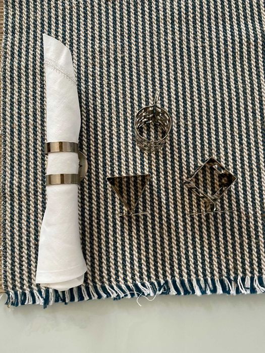 set inele Memphis Design pt servet servetel servit masa rare  BODUM