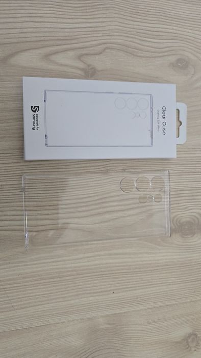 Оригинален прозрачен калъф за Samsung Galaxy S24 Ultra