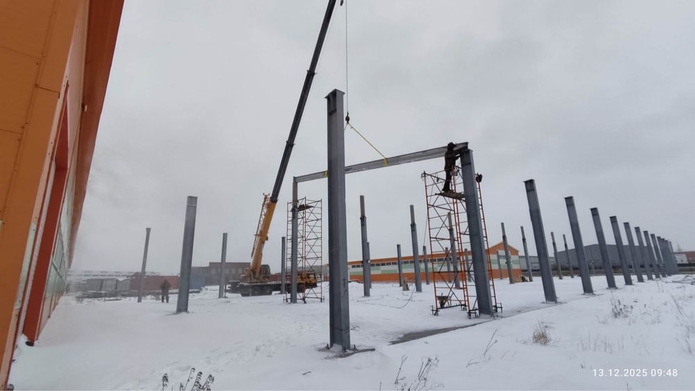 Выполняем сварочные работы!