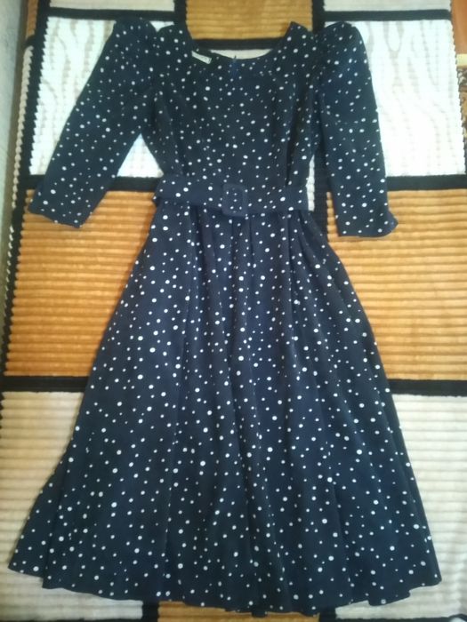 Платье 46 размера (ткань-микровельвет)